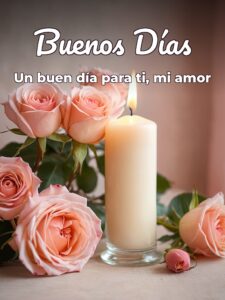 Versos buenos días amor para WhatsApp