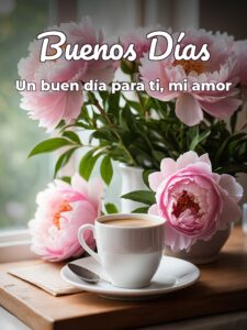 Versos cortos de buenos días mi amor para mi amor