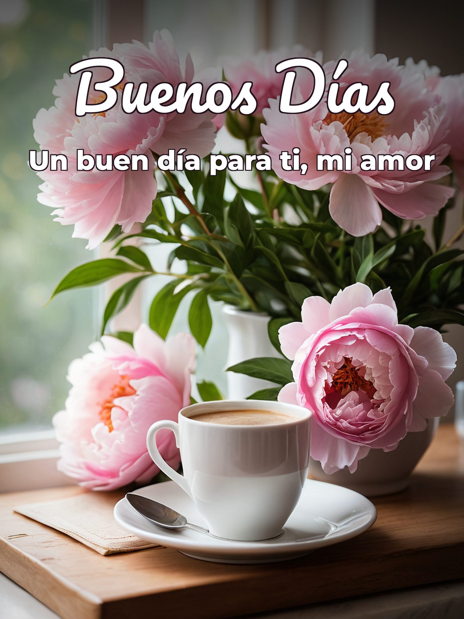 Versos cortos de buenos días mi amor para mi amor