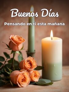 Versos cortos de buenos días mi amor para una amiga