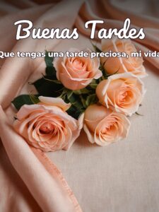 Versos de amor de buenas tardes para WhatsApp celular
