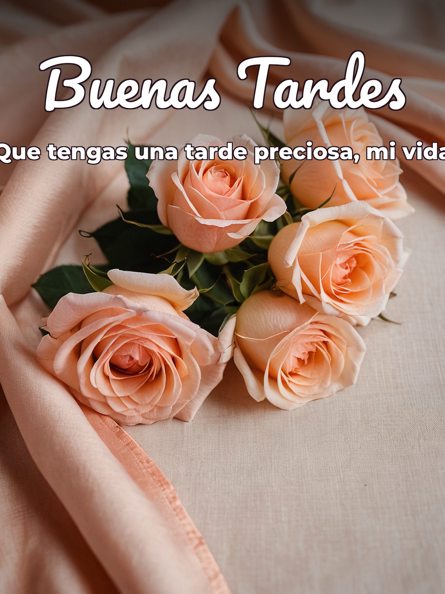 Versos de amor de buenas tardes para WhatsApp celular