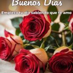 buenos días empieza tu día sabiendo que te amo