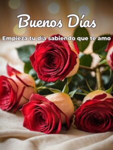 Versos de amor de buenos días