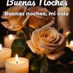 buenas noches buenas noches, mi vida