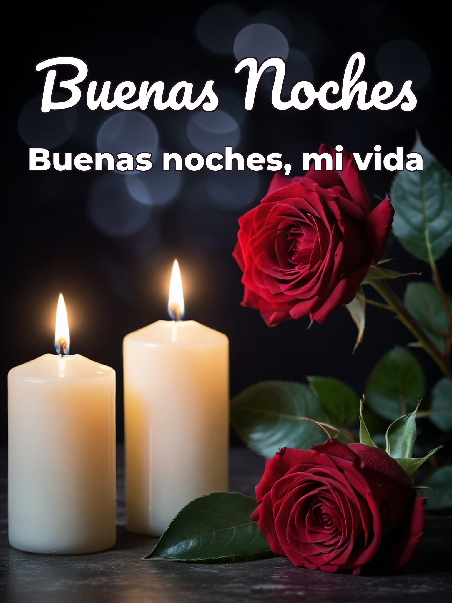 Versos de buenas noches para enamorar