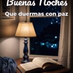 buenas noches que duermas con paz