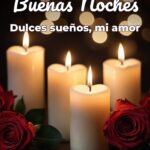 buenas noches dulces sueños, mi amor