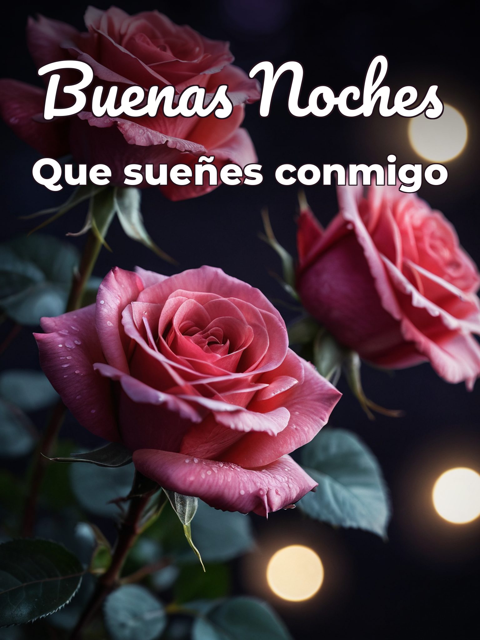 Versos de buenas noches para mi amor para WhatsApp