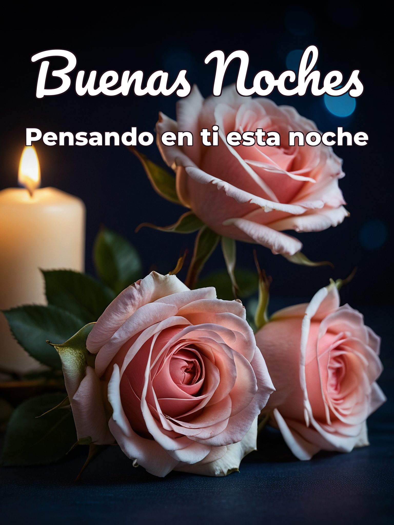 Versos de buenas noches para mi novia