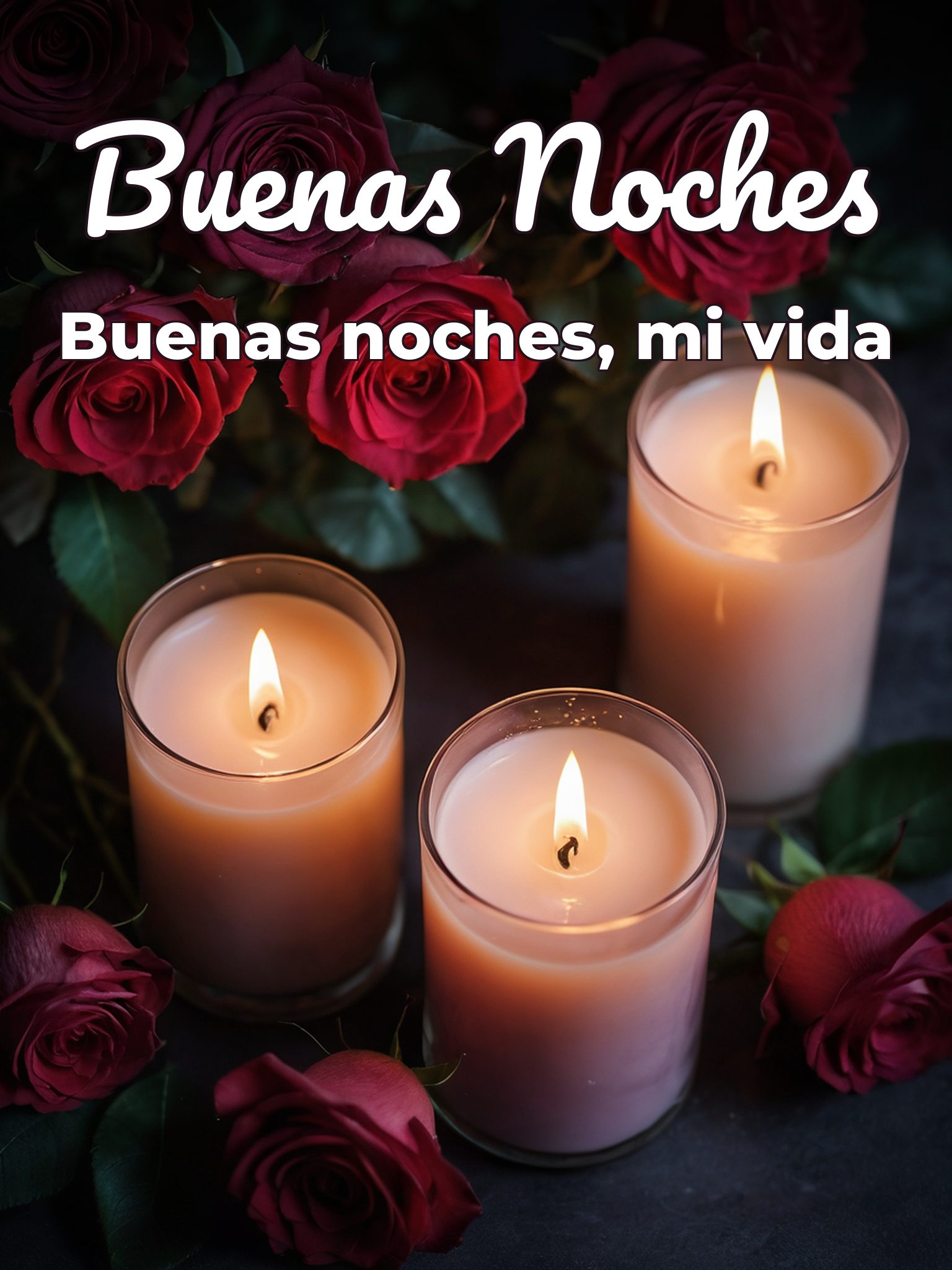 Versos de buenas noches para mi novio para WhatsApp