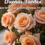 buenas tardes que tengas una tarde preciosa, mi vida