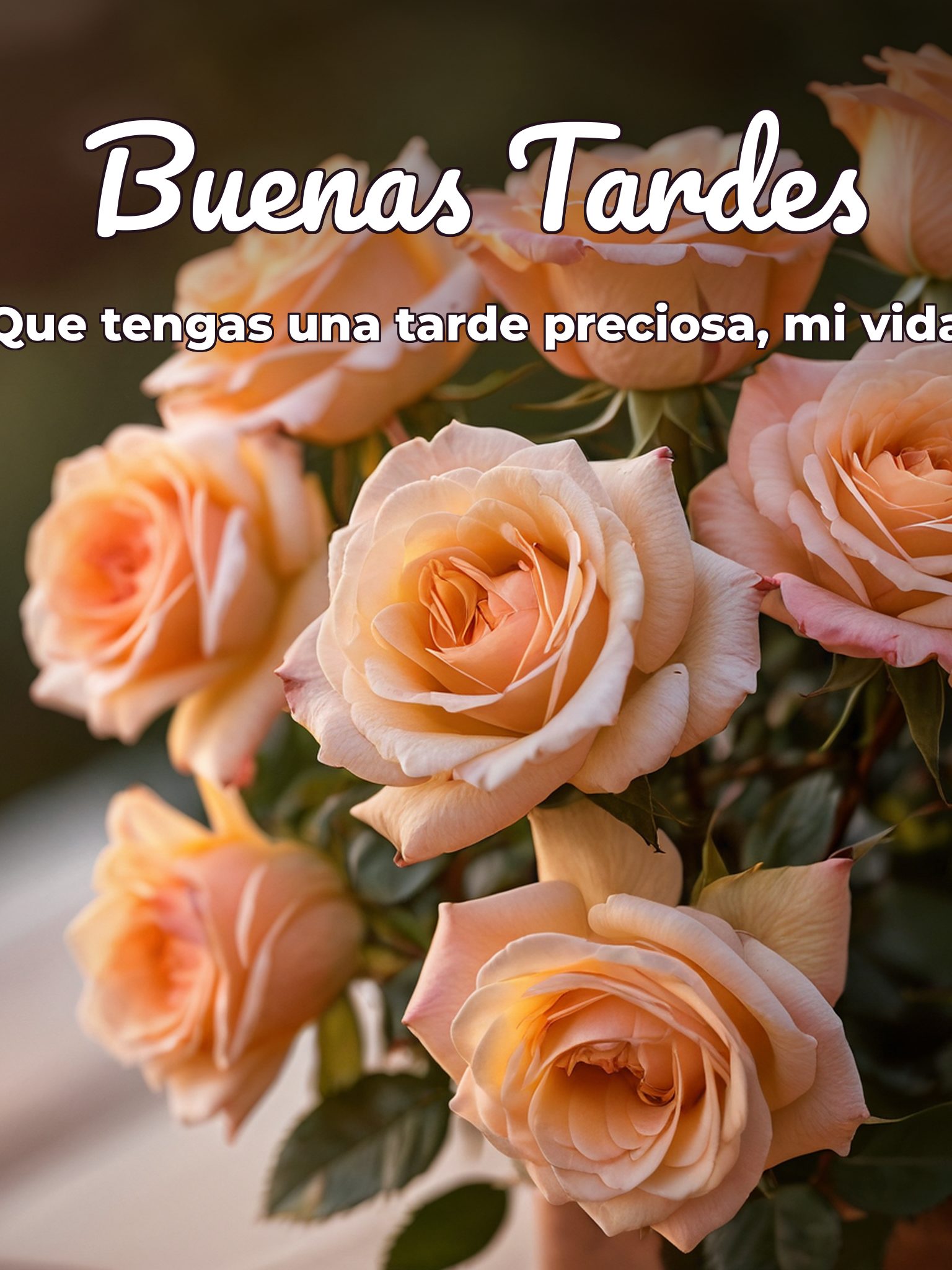 Versos de buenas tardes para enamorar para WhatsApp celular