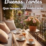 buenas tardes que tengas una linda tarde