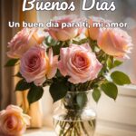 buenos días un buen día para ti, mi amor
