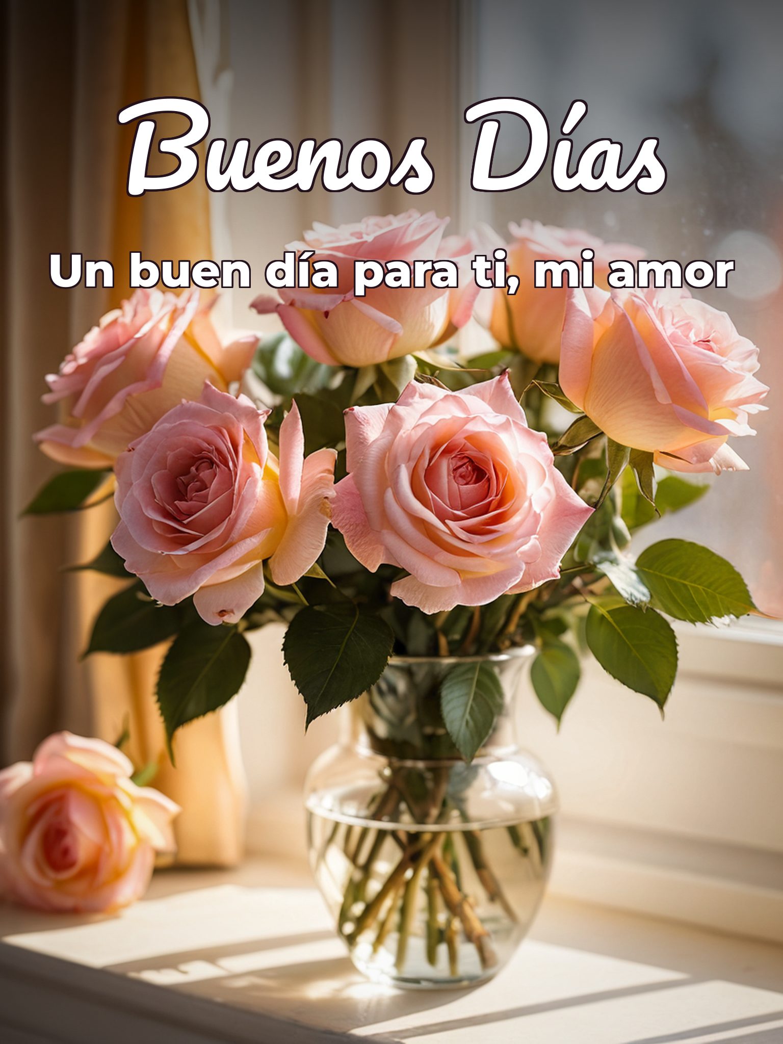 Versos de buenos días amor cortos para Facebook