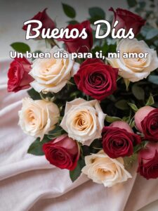 Versos de buenos días amor cortos para mi amor