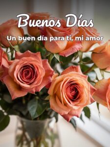Versos de buenos días mi amor