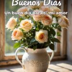 buenos días un buen día para ti, mi amor