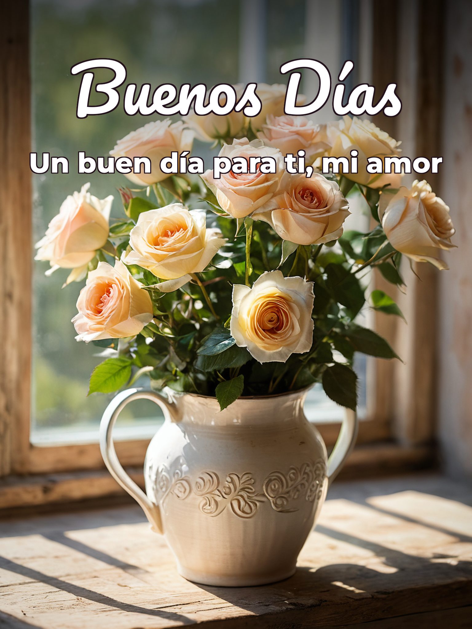 Versos de buenos días mi amor para celular
