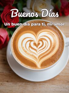 Versos de buenos días mi amor para Facebook