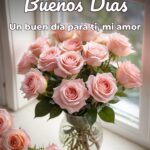 buenos días un buen día para ti, mi amor
