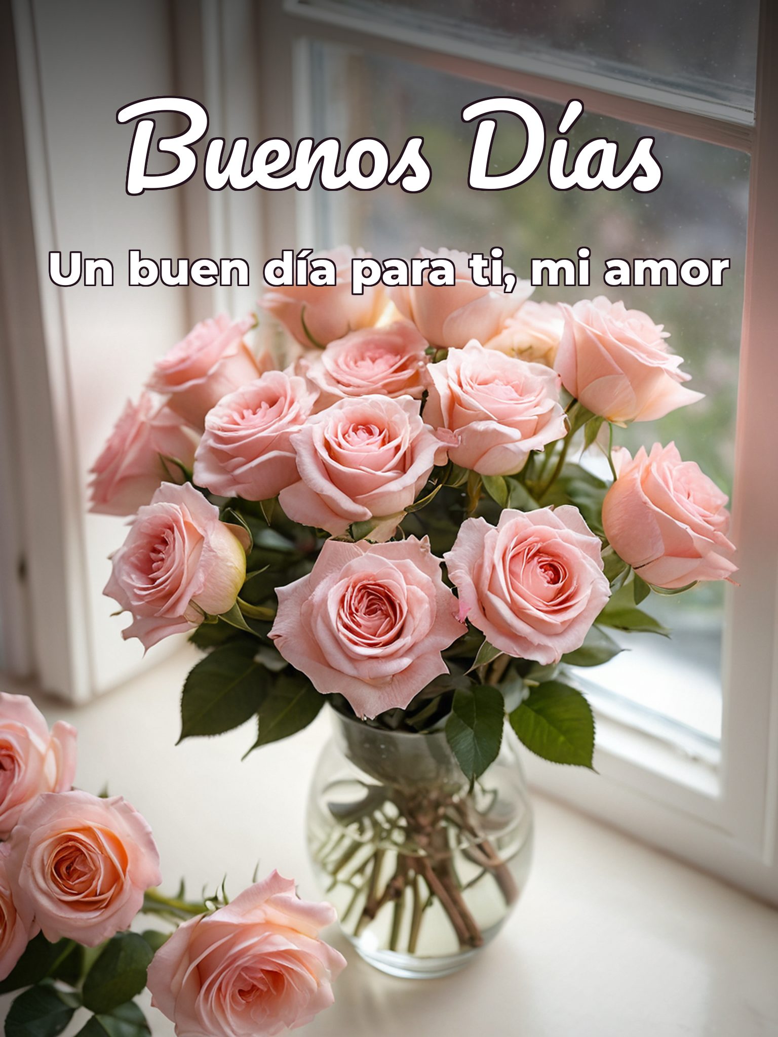Versos de buenos días mi amor para WhatsApp