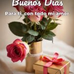 buenos días para ti, con todo mi amor