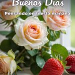 buenos días pensando en ti esta mañana