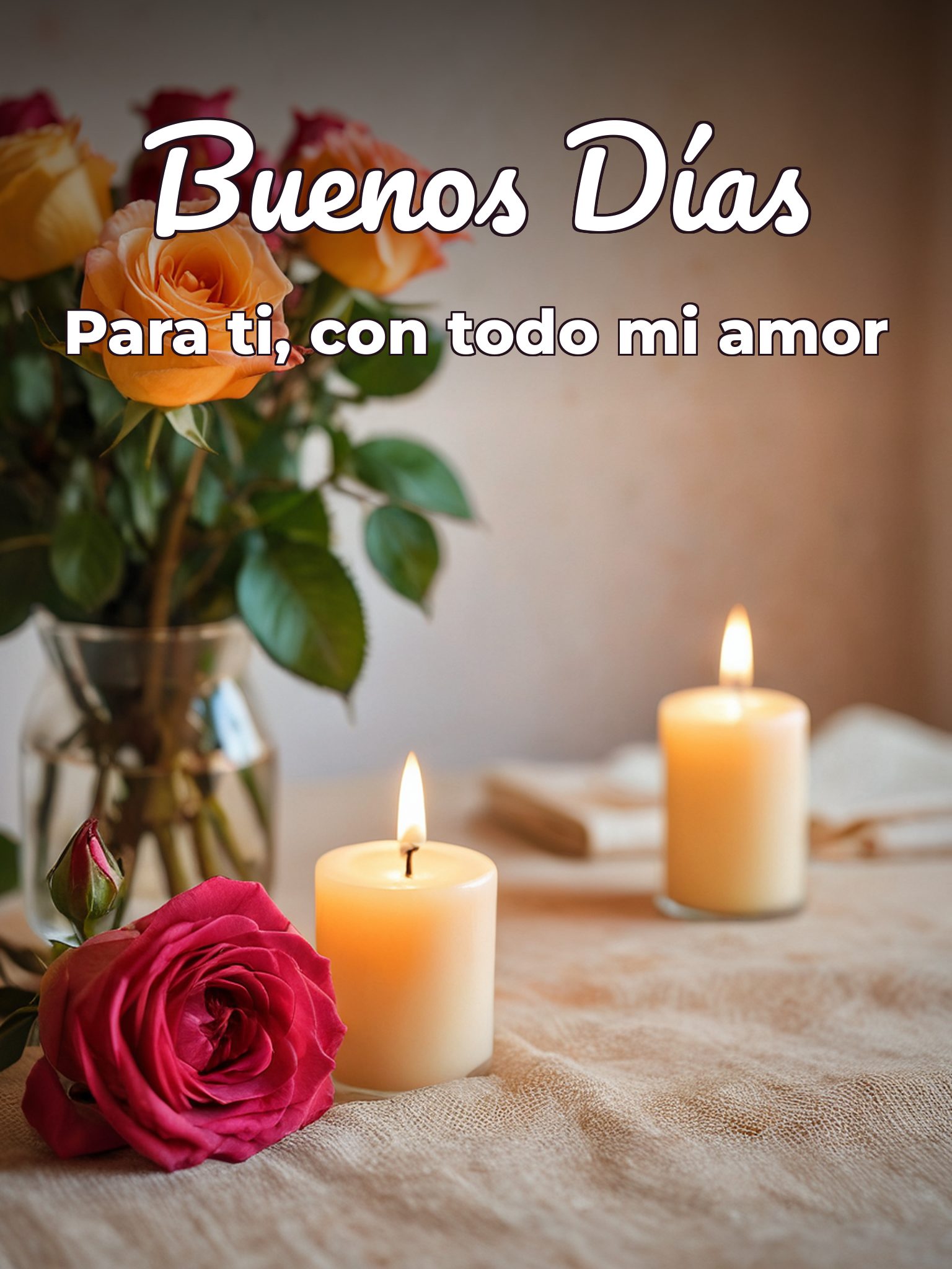 Versos de buenos días para enamorar para celular