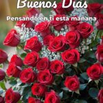 buenos días pensando en ti esta mañana