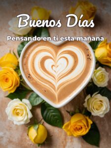 Versos de buenos días para enamorar para mi amor