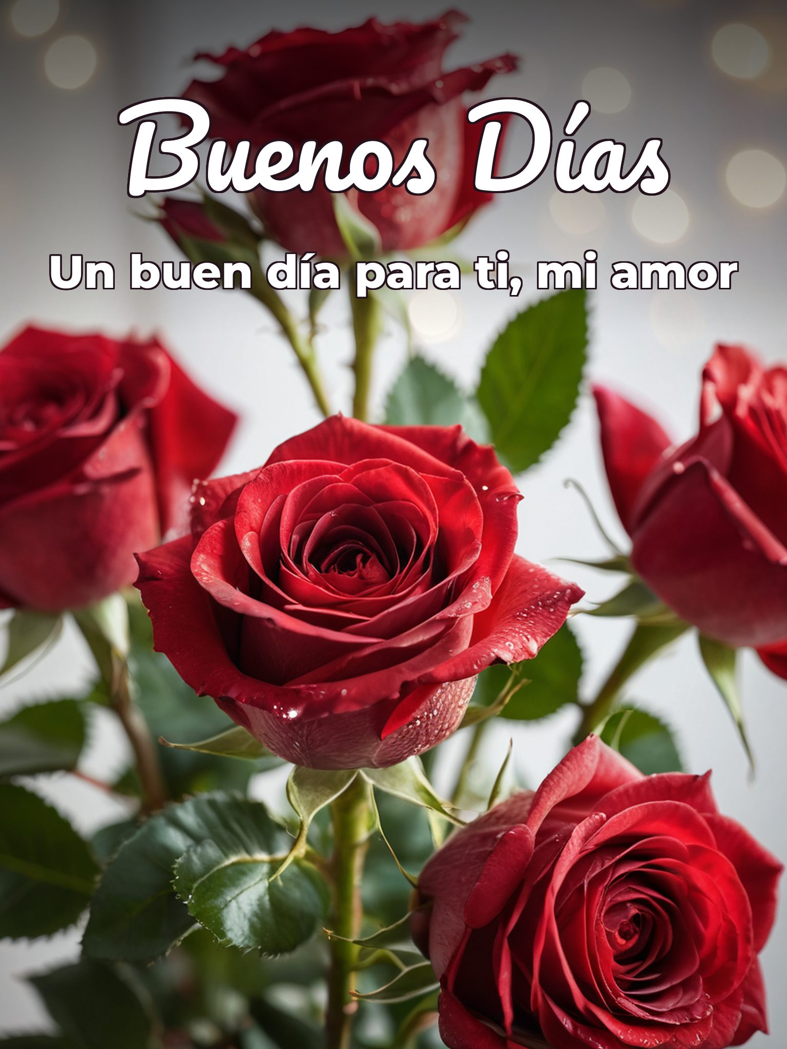 Versos de buenos días para mi amor para celular