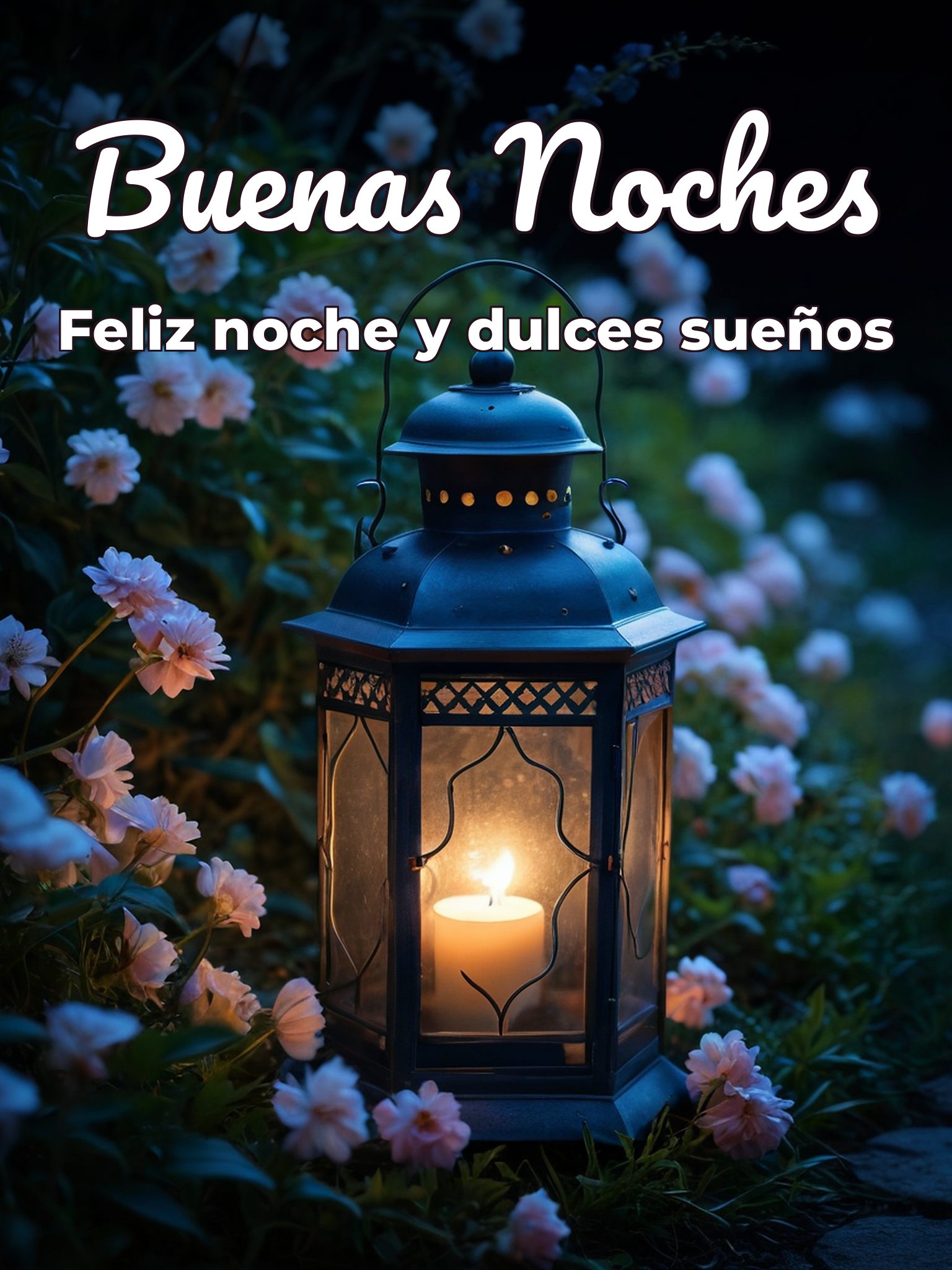 Versos para dar las buenas noches para Facebook
