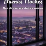 buenas noches que descanses, dulces sueños