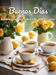 Versos para enamorar de buenos días
