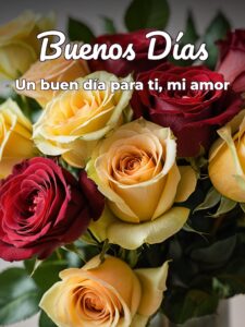 Versos para enamorar de buenos días para una amiga